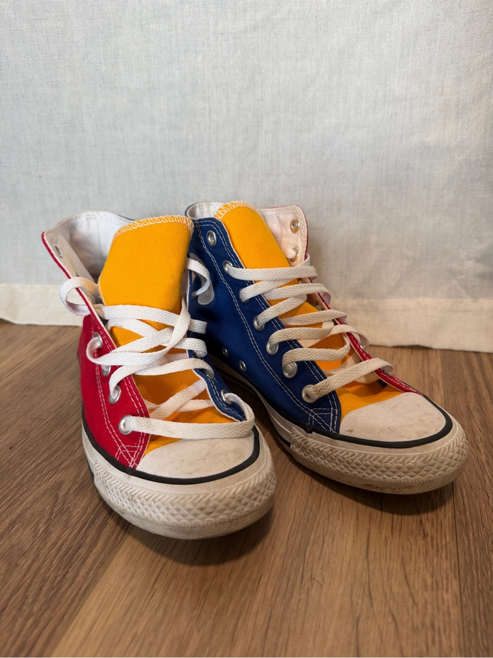 Converse Chuck Taylor All Star Hi Color-Block sneaker four-color canvas W8